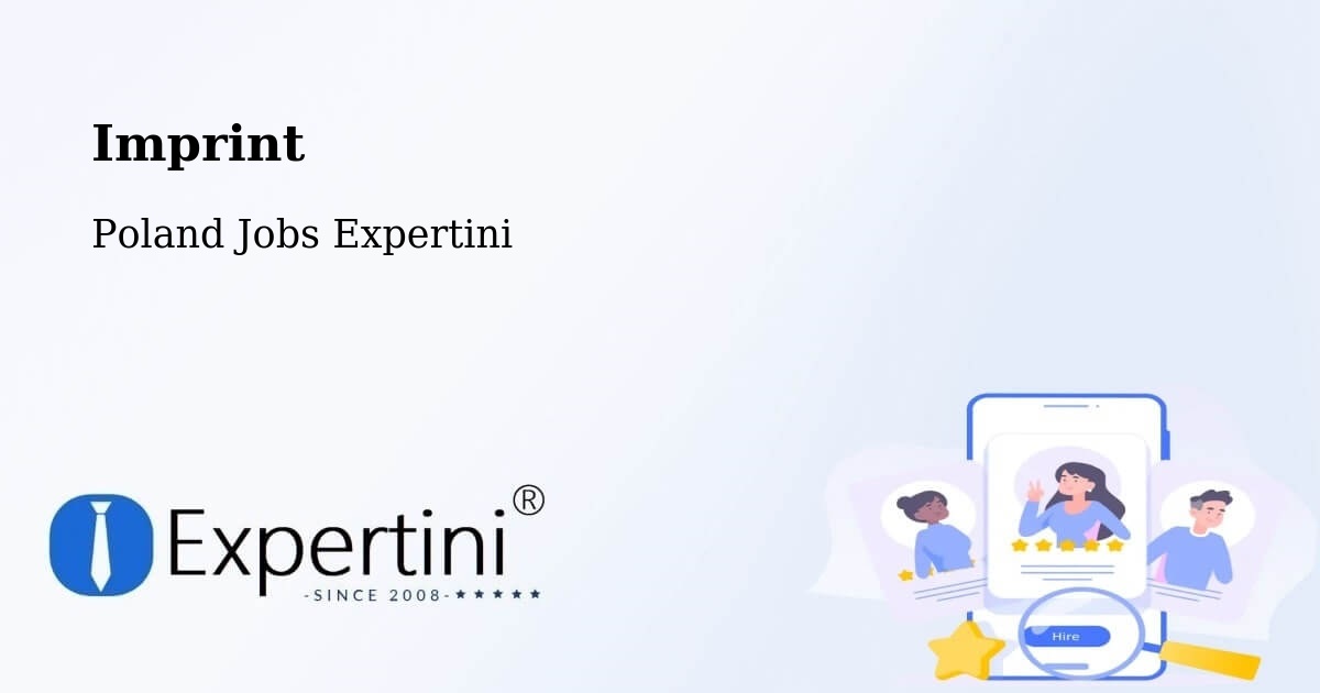 Imprint – Buczkowice - Poland Jobs Expertini